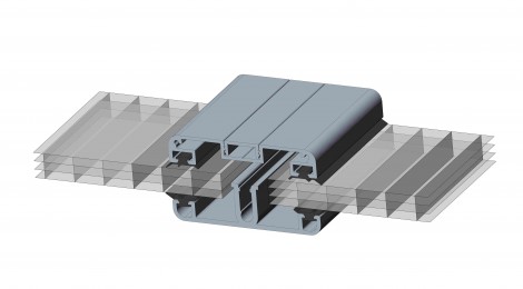 Преимущества использование алюминиевого профиля при монтаже поликарбоната