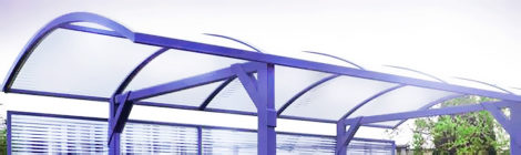 Навесы и козырьки из поликарбоната