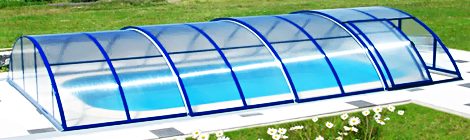 Павильон для бассейна или навес для бассейна из поликарбоната