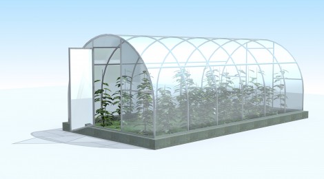 Характеристики арочной теплицы из поликарбоната