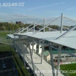 Применение профилированного поликарбоната в строительстве. Крыша из поликарбоната.