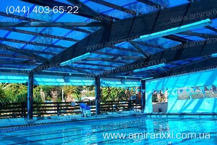 Применение профилированного поликарбоната в строительстве. Крыша из поликарбоната.