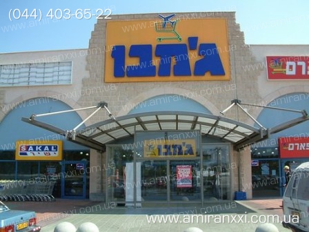 Применение монолитного поликарбоната в строительстве. Козырек из поликарбоната.