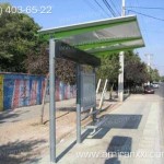 Применение монолитного поликарбоната в строительстве. Остановка из поликарбоната.