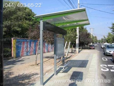 Применение монолитного поликарбоната в строительстве. Остановка из поликарбоната.