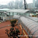 Применение монолитного поликарбоната в строительстве. Переход из поликарбоната.