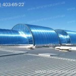 Применение монолитного поликарбоната в строительстве. Крыша из поликарбоната.