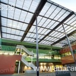 Применение монолитного поликарбоната в строительстве. Крыша из поликарбоната.