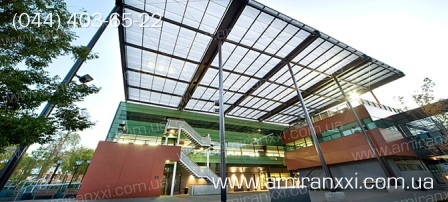 Применение монолитного поликарбоната в строительстве. Крыша из поликарбоната.