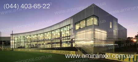 Применение монолитного поликарбоната в строительстве. Стена из поликарбоната.