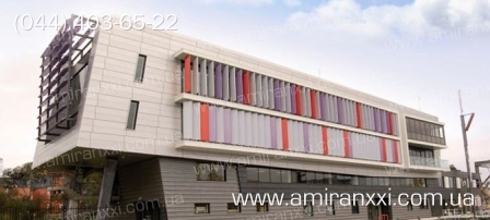 Применение монолитного поликарбоната в строительстве. Фасад из поликарбоната.