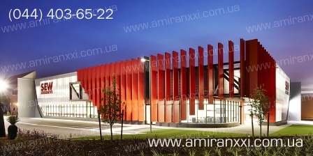 Применение монолитного поликарбоната в строительстве. Фасад из поликарбоната.