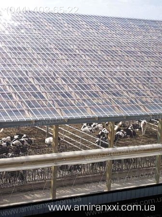 Применение профилированный поликарбоната в строительстве. Ферма из поликарбоната.