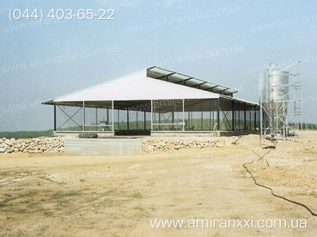 Применение профилированный поликарбоната в строительстве. Ферма из поликарбоната.