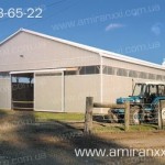 Применение профилированный поликарбоната в строительстве. Свинарник из поликарбоната.