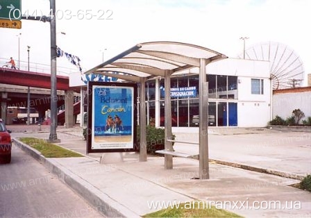 Применение монолитный поликарбоната в строительстве. Остановка из поликарбоната.