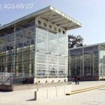 Применение монолитный поликарбоната в строительстве. Оранжерея из поликарбоната.