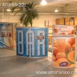 Применение монолитный поликарбоната в строительстве. Поликарбонат в рекламе.