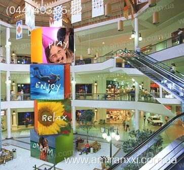 Применение монолитный поликарбоната в строительстве. Поликарбонат в рекламе.