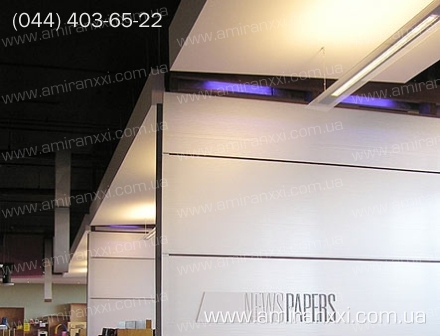 Применение монолитный поликарбоната в строительстве. Поликарбонат в рекламе.